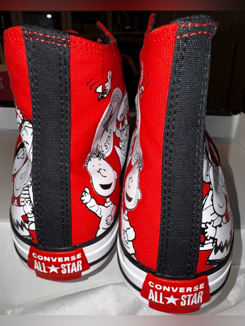 Converse x Peanuts Limited Edition Chuck Taylor High Top Sneakers - Picture 2 of 16